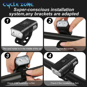 أفضل 10 مصباح يدوي للدراجة للمبيعات - No2