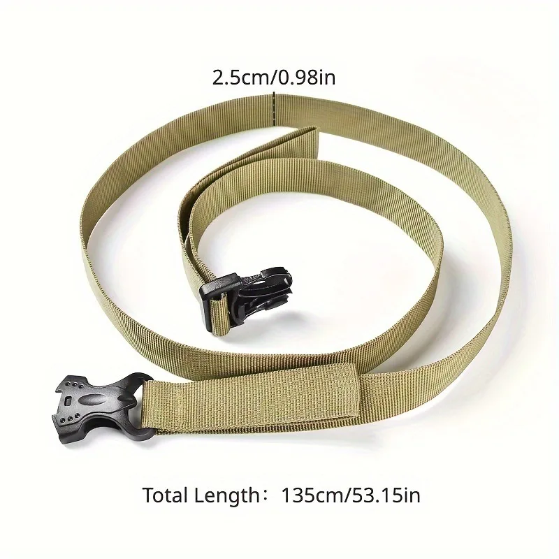2/5PCSOutdoor Luggage Binding Strap，Adjustable Drawstring，Buckle-style Travel Suitcase Packing Safety Strap Cargo Binding