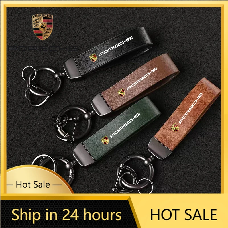 

Car Sticker For Porsche Car Keychain Keyring Key Chains Lanyard Gifts Key Ring Accessories For Porsche 911 928 Cayenne Panamera
