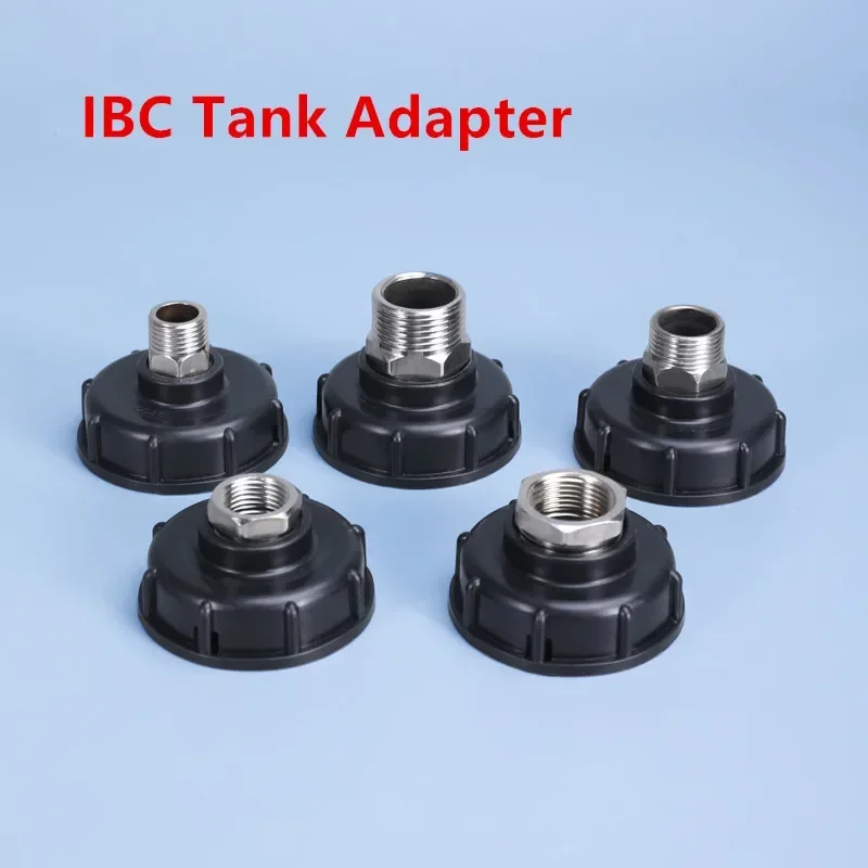 

1000L IBC Tote Tank Drain Adapter 304 Stainless Steel Spout Fittings Replacement Home Garden Irrigation Switch Tool