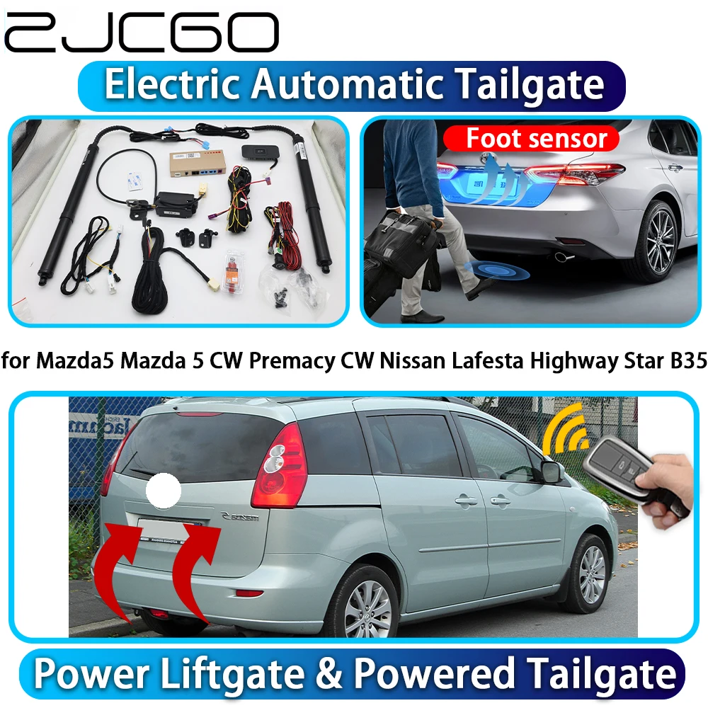 Для Mazda5 Mazda 5 CW Premacy CW Nissan Lafesta Highway Star B35 OEM автоматическая задняя дверь с электроприводом, интеллектуальный багажник