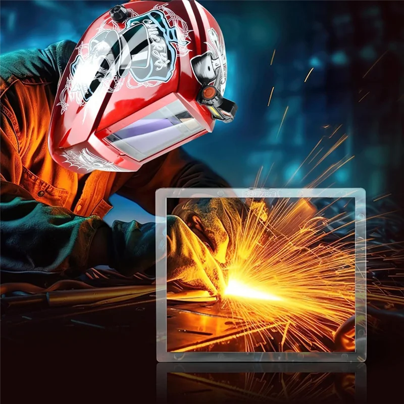 ABXF-3PCS 3,54 х 4,25-дюймовая сварочная линза с увеличением, линза 2,5 Cheater, совместимая с большинством сварочных шлемов