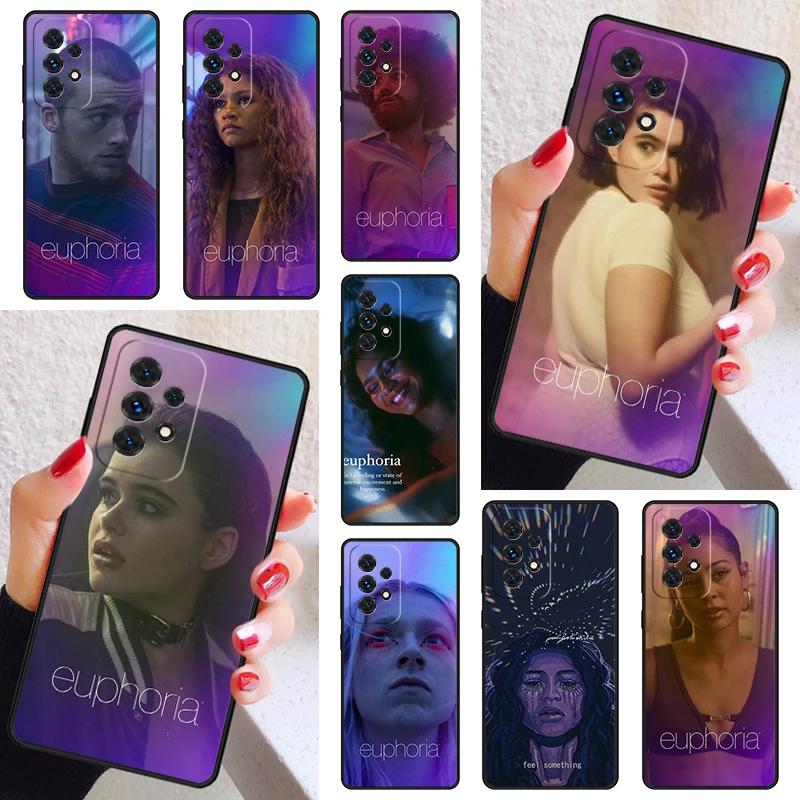 American TV Series Euphoria Phone Case For Samsung Galaxy A52 A72 A73 A20e A21S A50 A70 A11 A12 A42 A31 A40 A51 A71 A32 A80