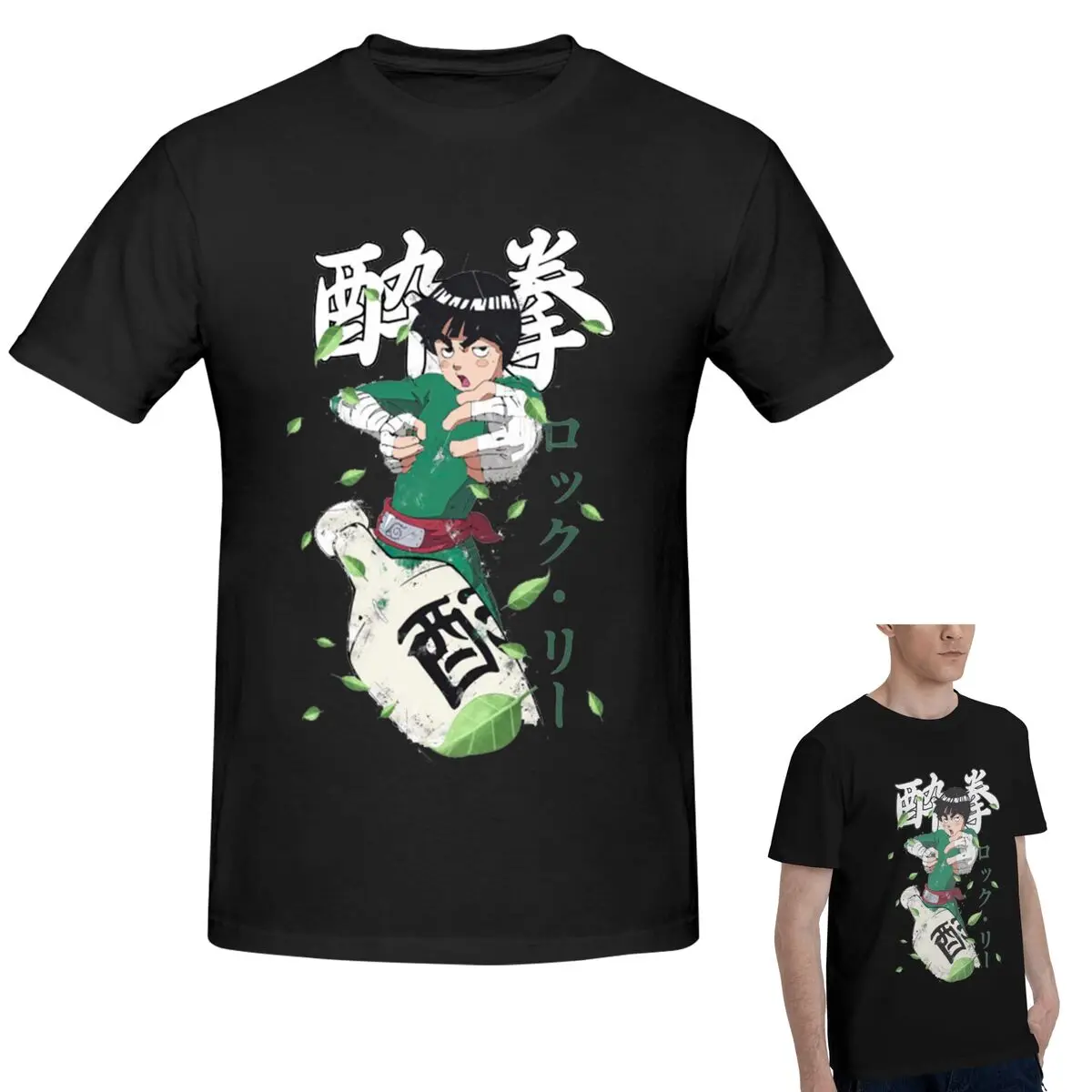 

100% Cotton Rock Lee T-Shirt Men's Classic Oversized T Shirt Men Crew Neck Summer Shirts Tops S-6XL