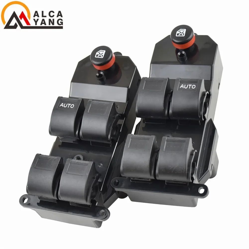 Nuevo interruptor eléctrico negro para ventana 35760-S9A-G042A 35760-S9A-G042 para Honda CRV CR-V 2002-2006 Civic 2001-2005 35760S9AG042A