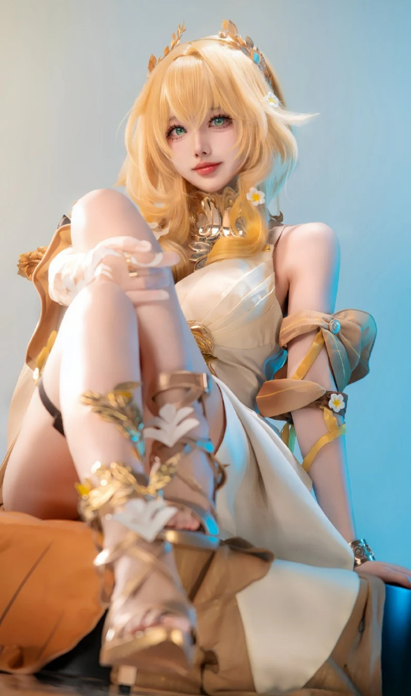 IN STOCK 2025 Game Honkai Star Rail Aglaea Cosplay Costume Full Set Uniform Outfi Aglaea Cosplay Wig Shoes Props Costume disfraz