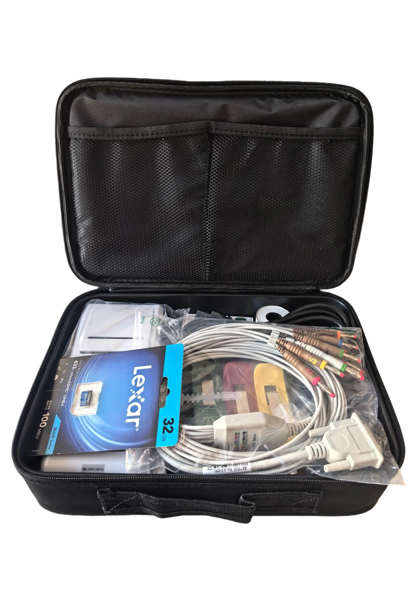 CONTEC ECG90A Touch Screen Portable electrocardiograph 12-Channel ECG/EKG Machine Electrocardiograph ECG 90A