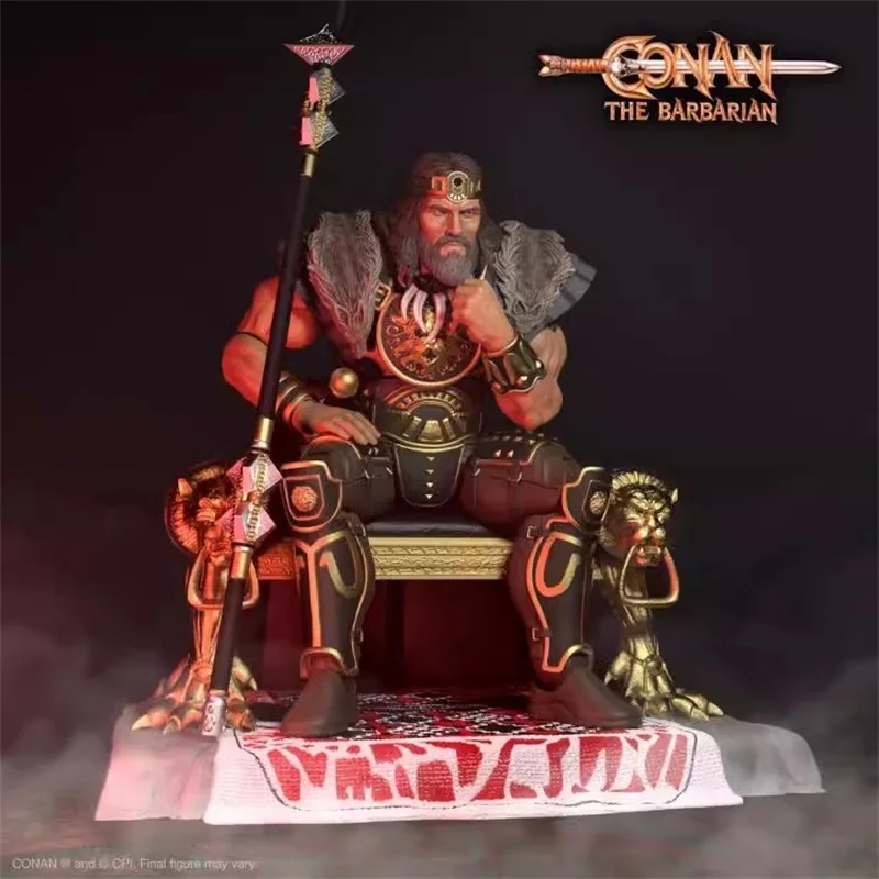 

SUPER7 1/12 Soldier King Conan The Barbarian Throne 6'' Action Figure Model Toy In Stock Collection