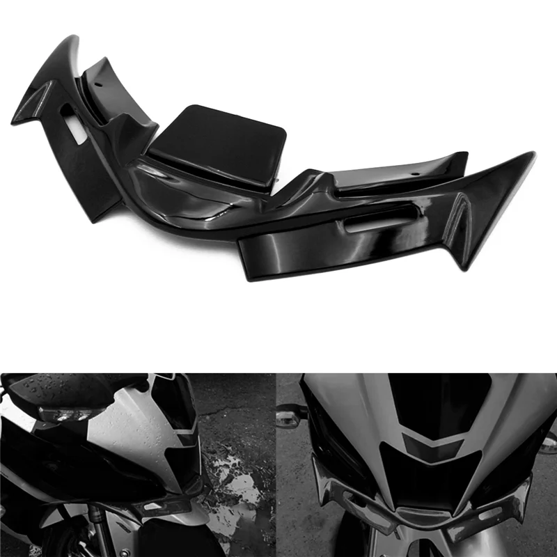 สําหรับ YAMAHA R15 YZF-R15 V4 2021-2022 ปีกด้านหน้านิวเมติก Fairing Wing TIP ป้องกัน Aerodynamics