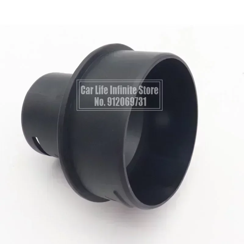 42mm to 75/60mm Car Diesel Parking Heater Duct Ducting Pipe Joiner Connector Air Vent Outlet Connector Black