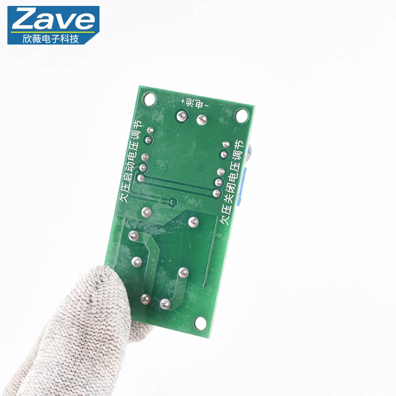 12V Battery Undervoltage Controller, Battery Low-Voltage Protection Board, Auto-Recovery Load Voltage Cutoff & Connection