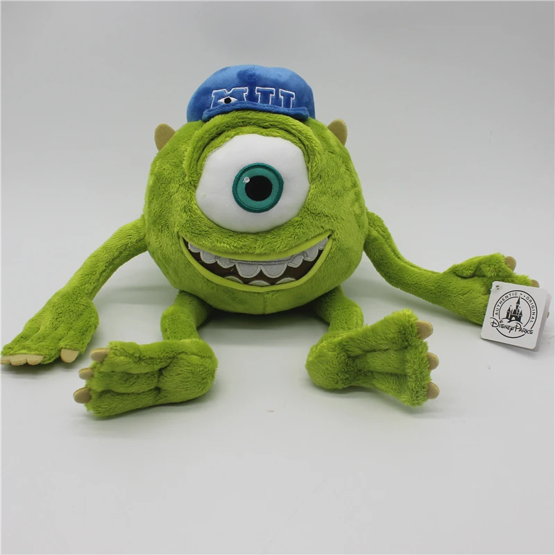 Disney 1piece 30cm Monsters University Mike Wazowski Plush Toys Monster MIKE stuffed doll birthday gift