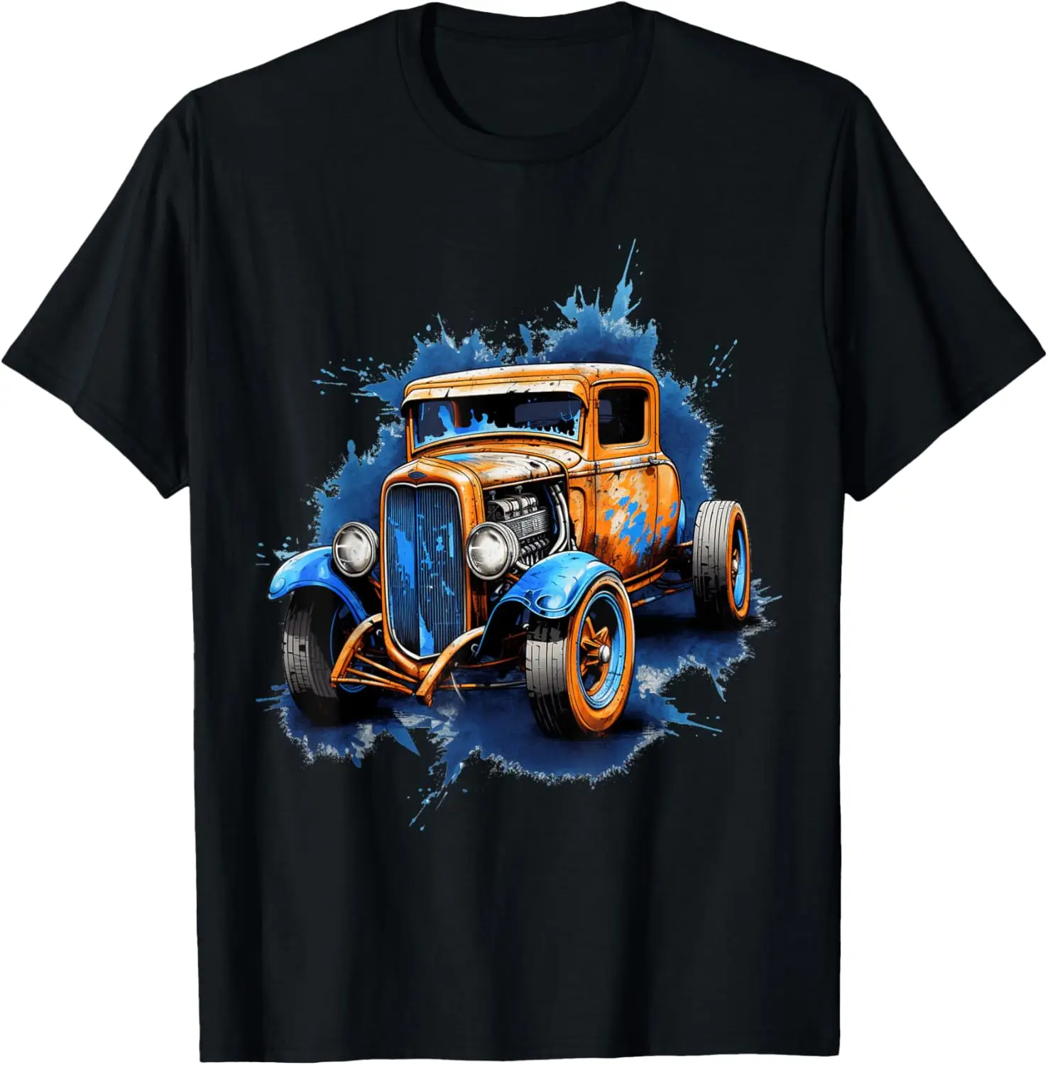 Rust Bucket Hot Rod Rat Rod Vintage Classic Car Men T-Shirt