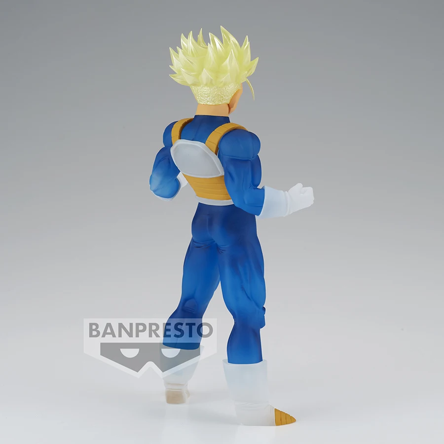 バンダイ-ドラゴンボールZのアクションフィギュア,超サイヤ人のトランクスをクリア,PVC,収集可能なモデルのおもちゃ,180mm