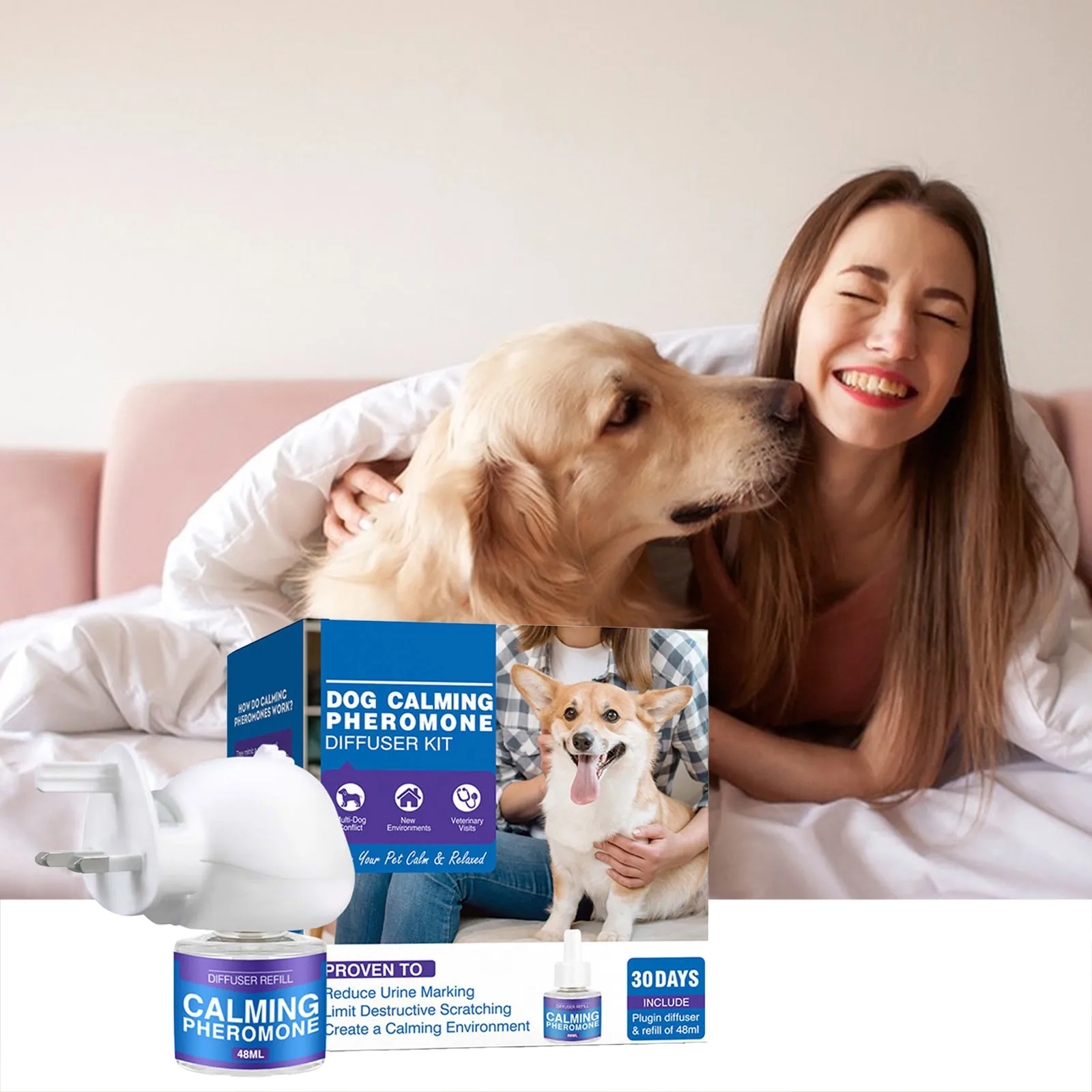 Dog Calming Pheromone Diffuser Kit 1