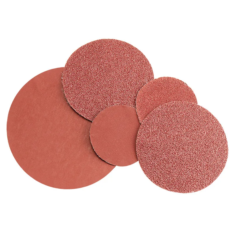 Flocking Sandpaper Sheet Self-adhesive 2 Inch 3 Inch, Disc Sandpaper Suction Cup 60 Mesh-1000 Mesh Metal Wood Polishing
