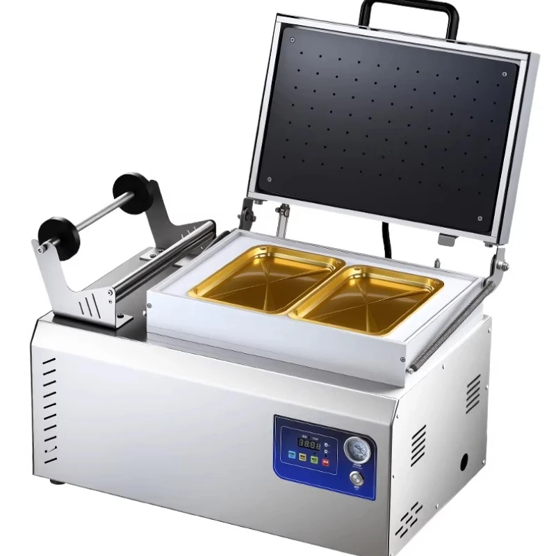 

Commercial food vacuum body packaging machine vacuum machine hand pressure automatic