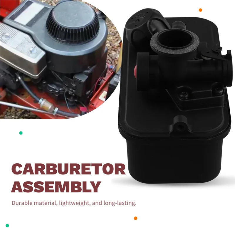 

A83I-For Briggs & Stratton 498809A 494406 Fuel Gas Tank Mower Carburetor Assembly Carb 499809 Lawn Mower Accessories