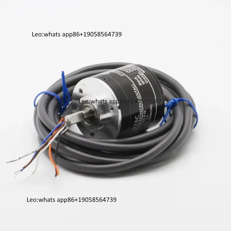 E6B2-CWZ6C 2500PPR OD Photoelectric Incremental Rotary Encoder 6MM DC 5-24V ABZ 3 Phase Output Solder Lug Vertical for CNC