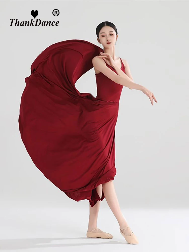 Carmen Modern Ballet Dance Dress with Shorts Ballet Dance Outfits Performance Clothing Exhibition Contemporary Dance Costumes