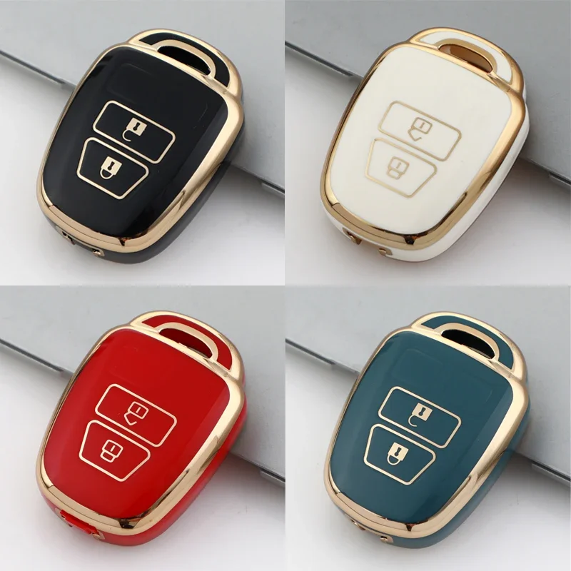 TPU Car Key Case Cover for Toyota Rav4 MK4 Rav 4 Corolla Fielder Vitz Remote 2 3 4 Buttons Shell Fob Shell Fob Accessories