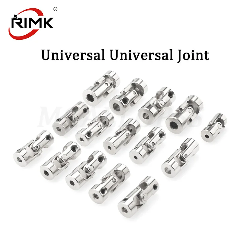 

1pc Rc Boat and Car Metal Cardan Jointt 2/2.3/3/3.175/4/5/6mm Gimbal Couplings Shaft Motor Connector Universal Car Accessories