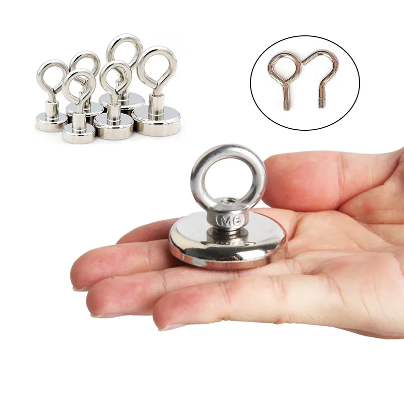 Super Powerful Neodymium Magnets Strong Magnetic Magnet Fishing Magneat Magnetti Iman Ima N52 Neomidium Imans Search Hook Very