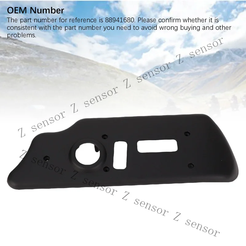 RRR+ Front Driver Side Power Seat Switch Housing Panel 88941680 Seamless Integrat