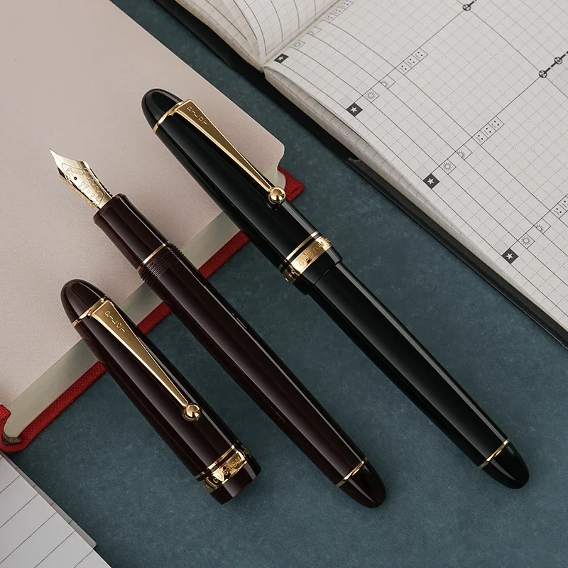 Japanese PILOT 742 Fountain Pen  Custom Series 14K Gold No. 10 Nib in FA/SFM/BB, Ideal for Calligraphy Enthusiasts and a Pe