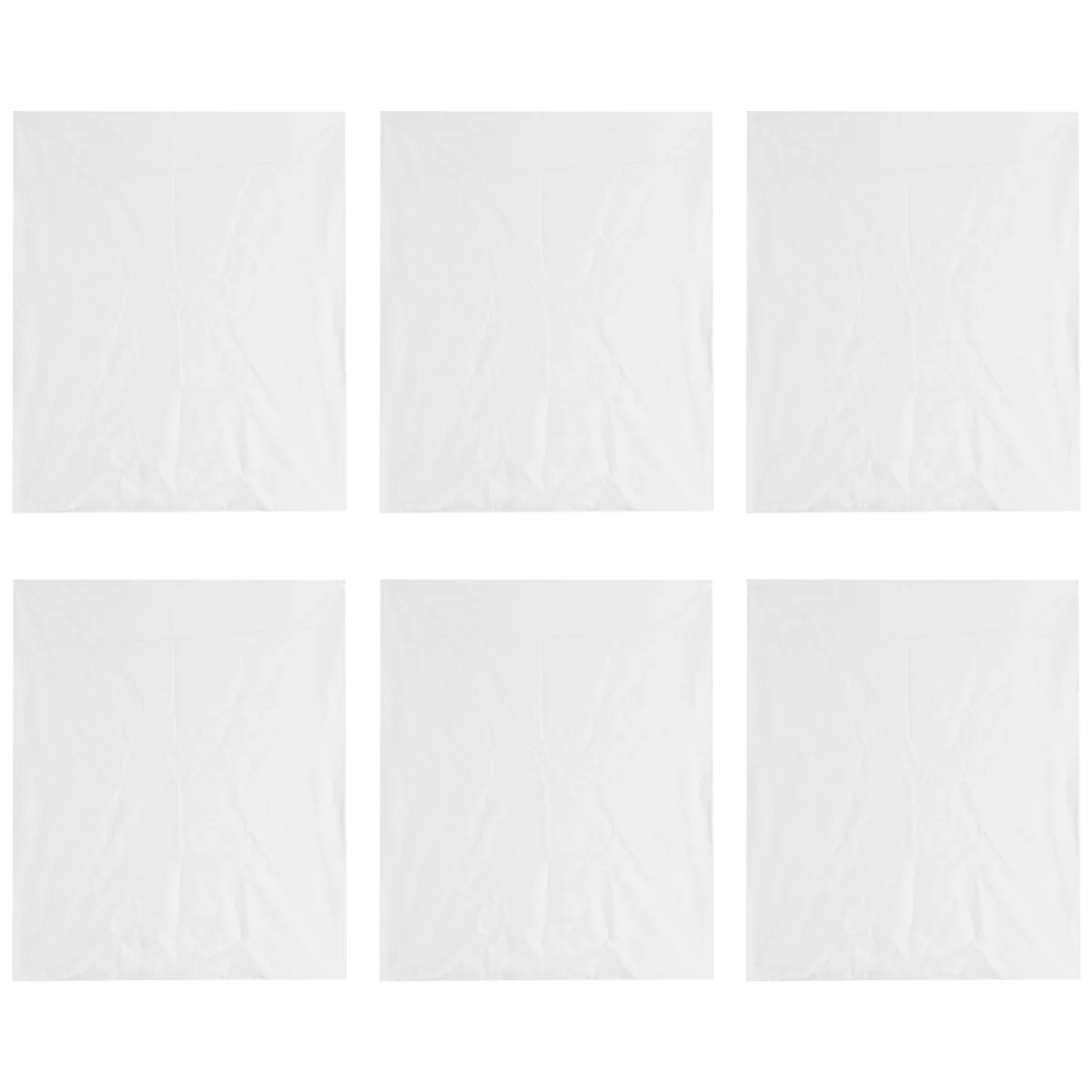 Filtros de Ar Condicionado, Cobertura de Vento, Auto-adesivo Cortável, Purificante De Ar Condicionado, Rede De Algodão, 40x35cm, 6 Unidades