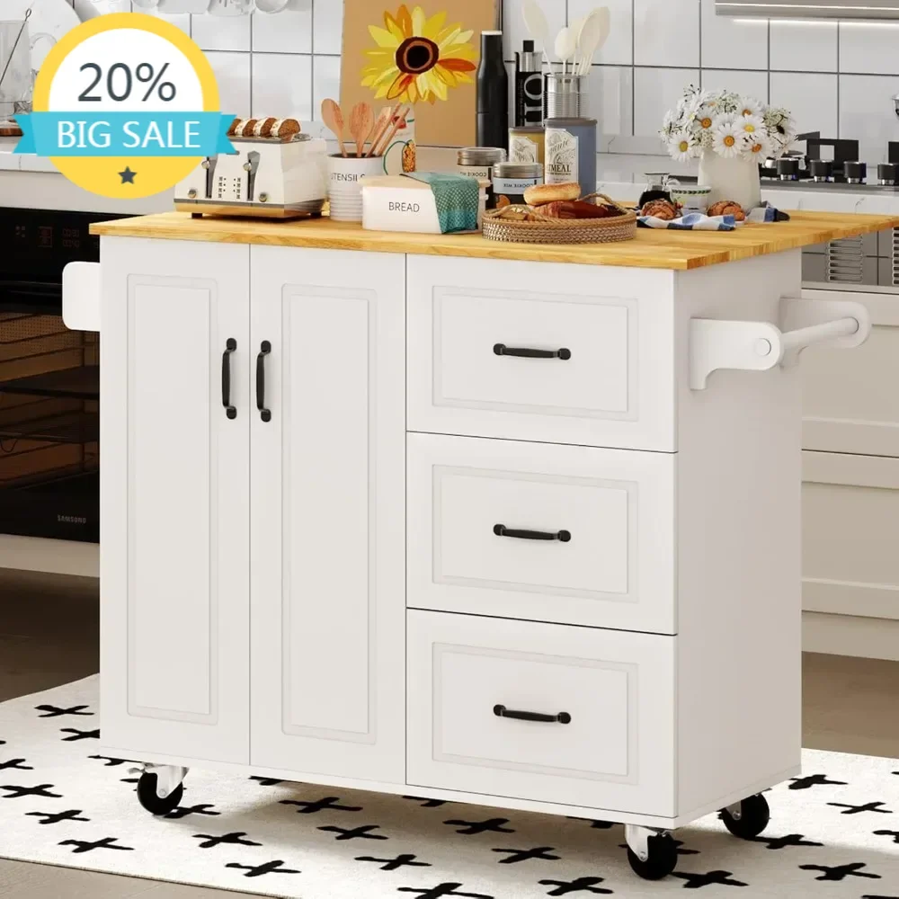 

Бестселлер: Кухонный остров на колесиках со складной столешницей, современные кухонные тележки на колесах с местом для хранения, мобильный кухонный остров-тележка