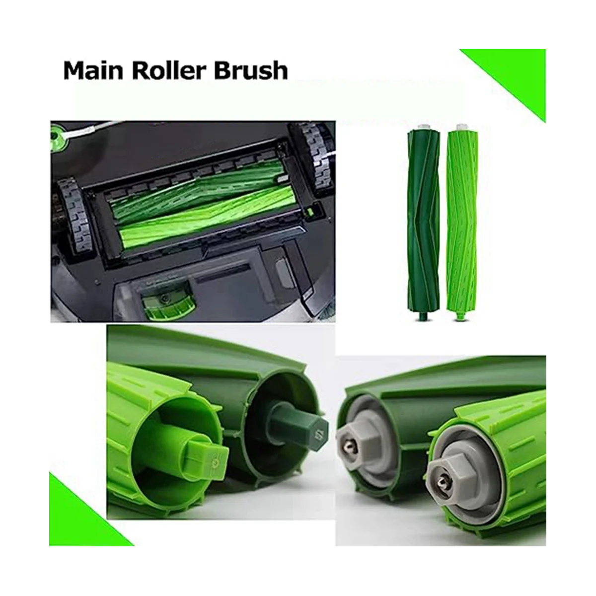 Подходит для Roombai7 + E5 E6, интеллектуальный подметальный робот, боковая щетка, фильтр, роликовая щетка, аксессуары