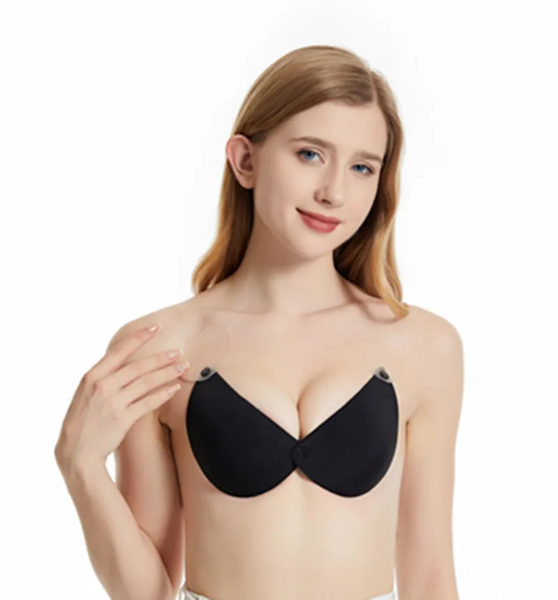 

Women's Adhesive Bra Reusable Strapless Push-up Invisible Sticky for Backless