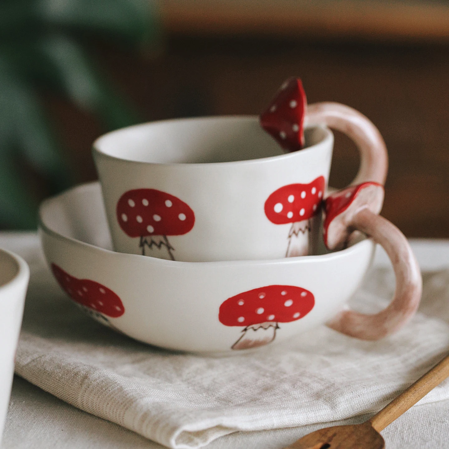 set-colazione-con-ciotola-intagliata-a-forma-di-fungo-design-carino-ad-alto-valore-estetico-ciotola-in-ceramica-adatta-al-microonde