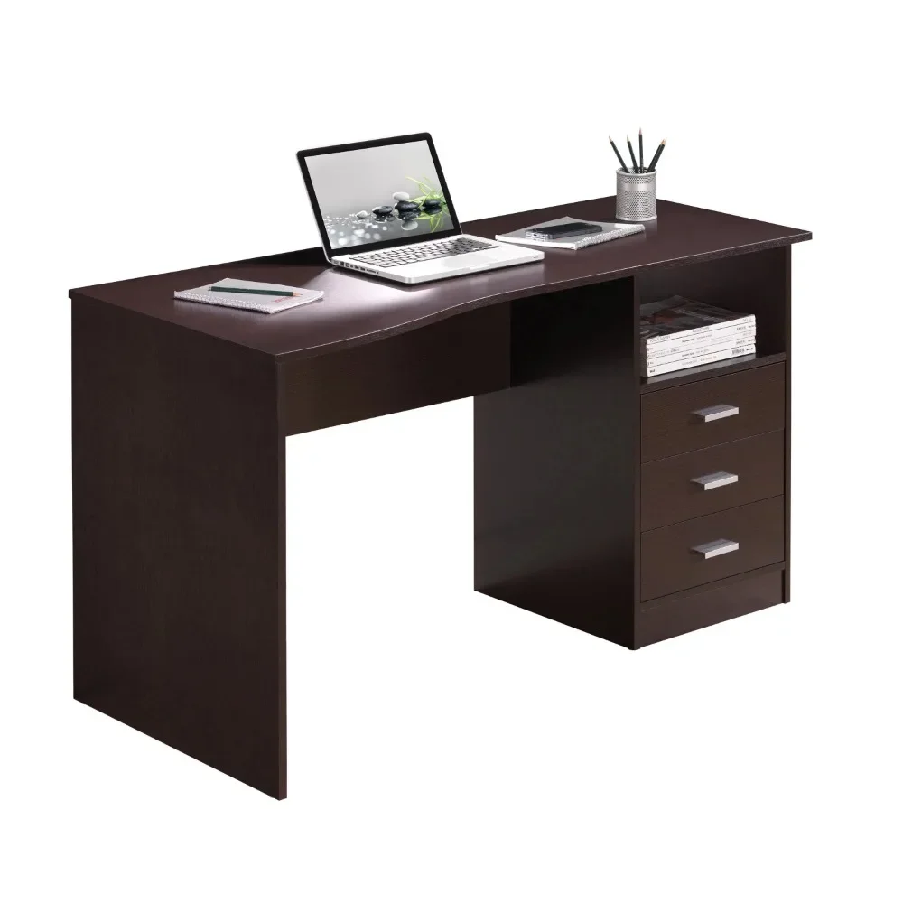 2023 New Techni Mobili Classic Computer Desk with Multiple Drawers, Wenge