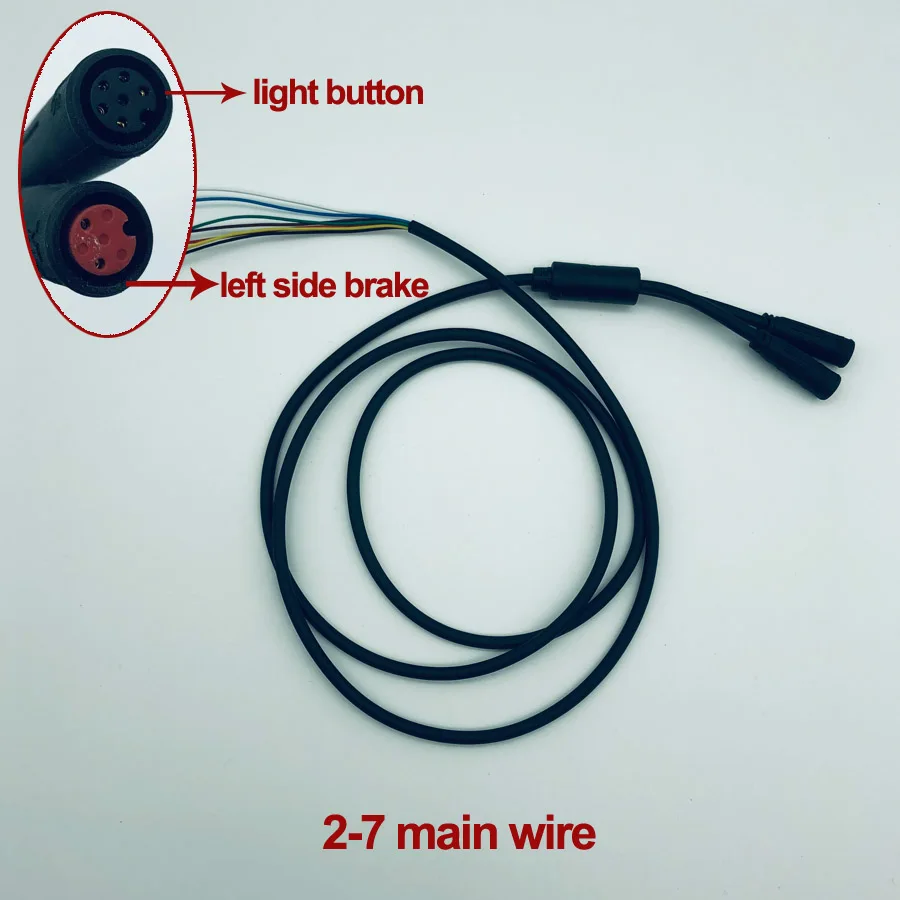 Wolf X Hauptdraht-Set, Kabelverbindung, Verkabelung für Kaabo Wolf Warrior X 10 Zoll Pro Plus Elektroroller, Original-Zubehörteile – Detail 1