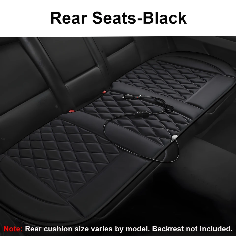Rear Seats-Black