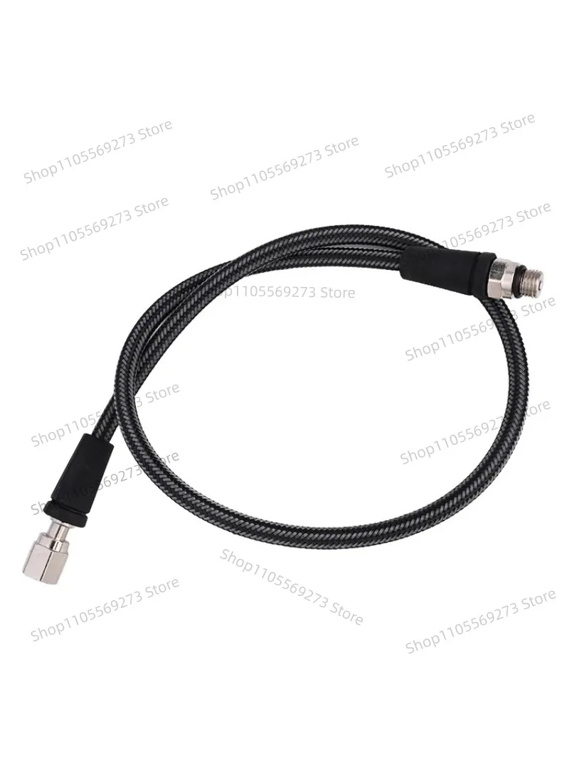 LH07 Flexible Braided High Pressure Hose for Scuba Diving Depth Gauge 15/65/80cm SPG Console Regulator Accessories