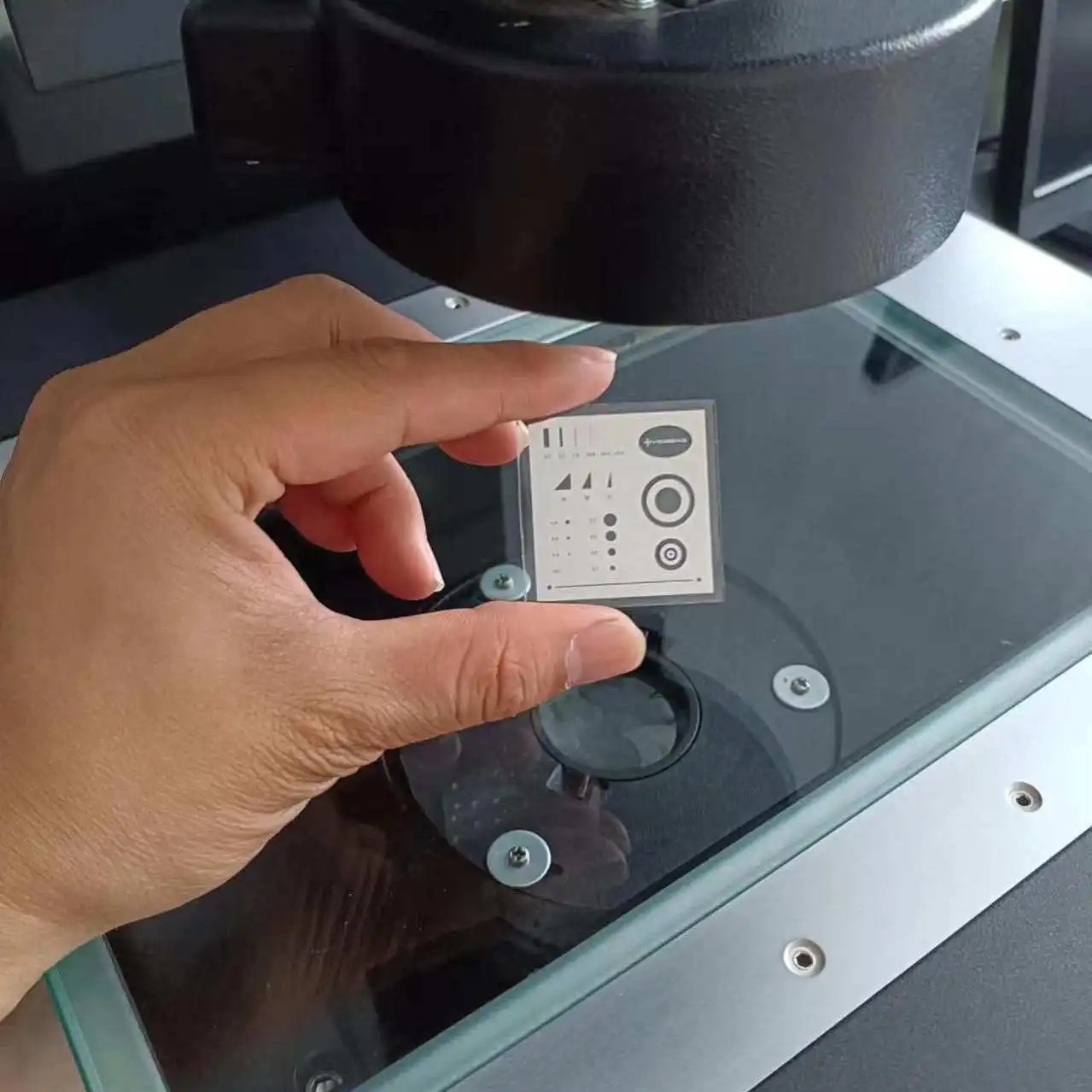 Imager two-dimensional high-precision calibration sheet Yixin Marriott image measuring instrument glass sheet small 3D calibrati