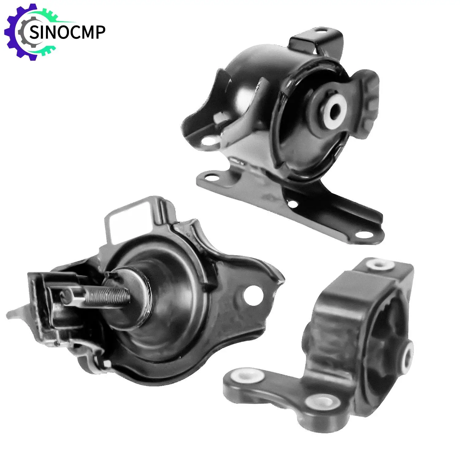 

6pcs Engine Trans Mount AM500 A4552 A4537 For 2007-2008 Honda Fit 1.5L Engine Motor Transmission Bracket Auto Parts Accessories