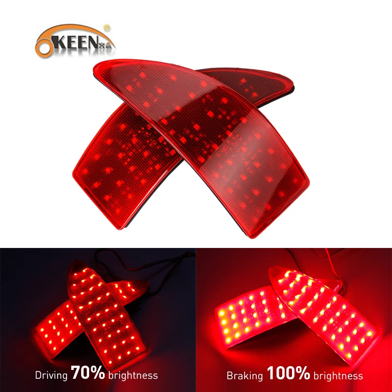 

2x For Lexus IS250 IS300 IS350 2006~2013 Rear Brake Bumper Reflector Light Tail Brake Stop Signal Lights Car Accessories