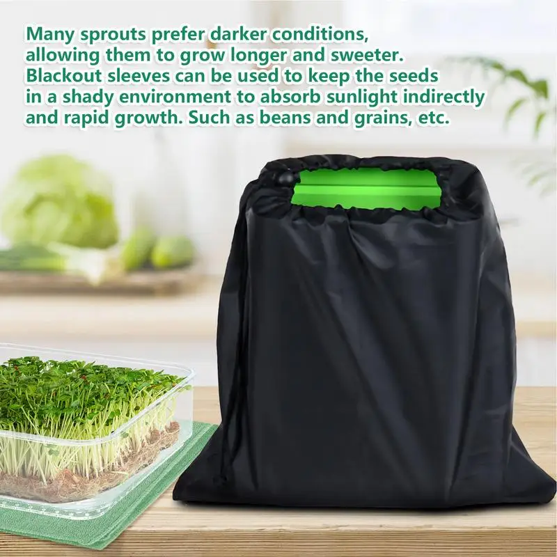 Germination Tray Nursery Growing Hydroponics Seeds Sprouting Basin Microgreens Garden Planter Soilless Culture Sprouting Kit