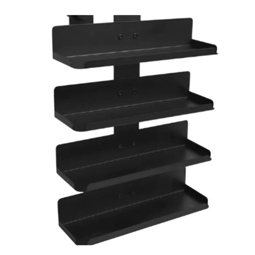 

4 Tier Flavored Water Organizer Flavored Water Rack 4-Tier Holder Black Flavor Pod Organizer Holds Up To 20 Drops