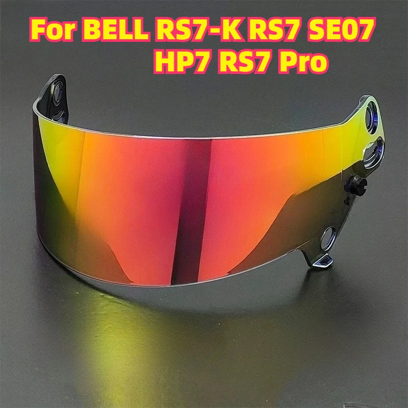 Replacement Lens For BELL RS7-K RS7 SE07 HP7 RS7 Pro Carbon Helmet, Sun Block Wind Deflector Moto Riding Spare Accessories
