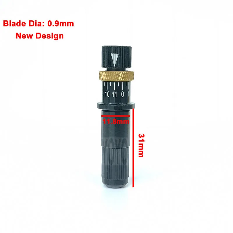 Blade Holder Dia. 0.9mm Large Format Vinyl Poster Inkjet Sign Graphics Digital Knife Paper Cutter Flatbed Cutting Plotter
