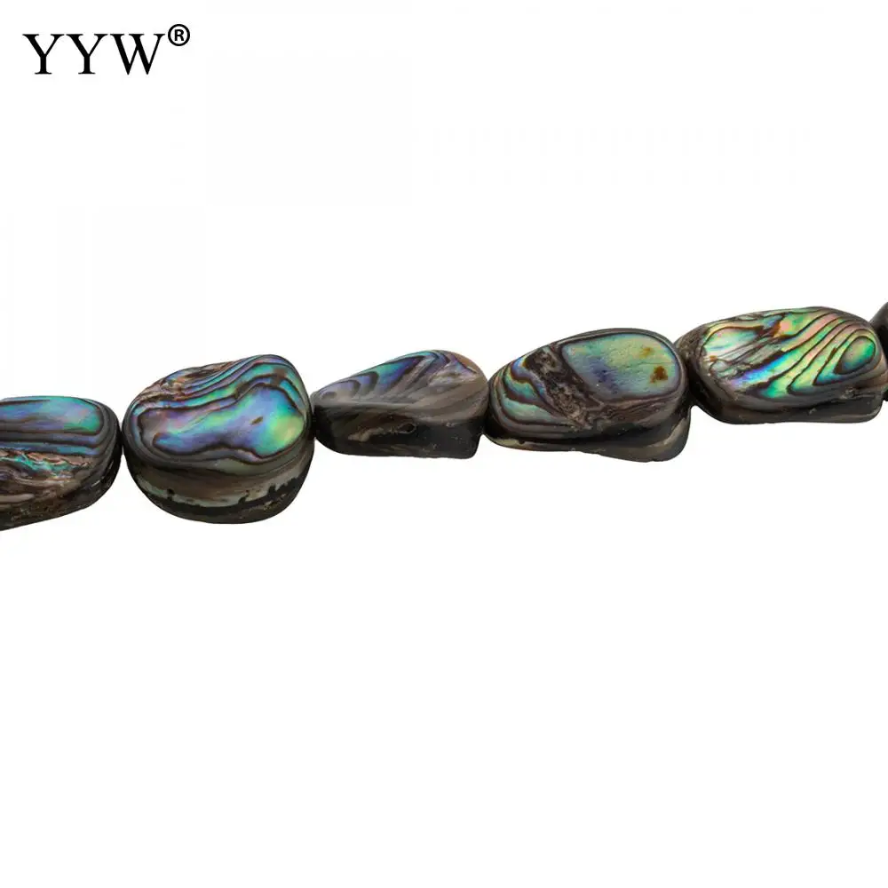 Abalone Paua Shell Beads17x11mm Jewelry Accessories Handmade Making DIY Necklace Bracelet luxury Special Surprise Gift Vintage