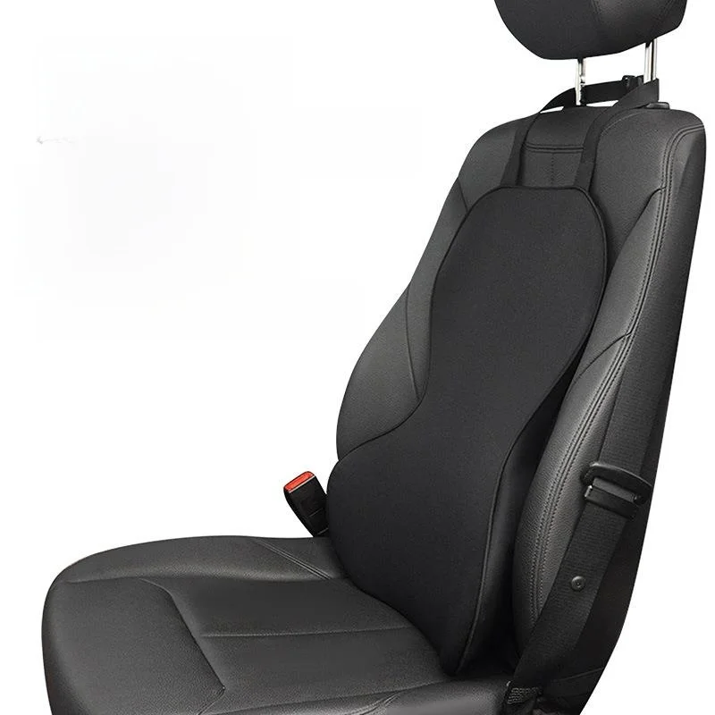 

Compressed Memory Foam Lumbar Support Pillow Office Chair Belt Style Car Cushion Protective Waist Pillow Backrest Cushion