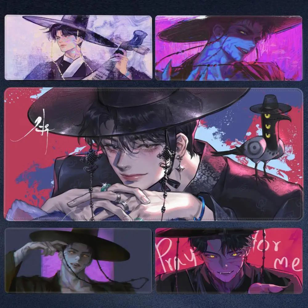 

Anime KPOP Demon Hunters jinu Mouse Pad Extra Large Mouse Pad for Gaming, Smooth Surface, Non-Slip, Comfortable, Durable Desk Ma