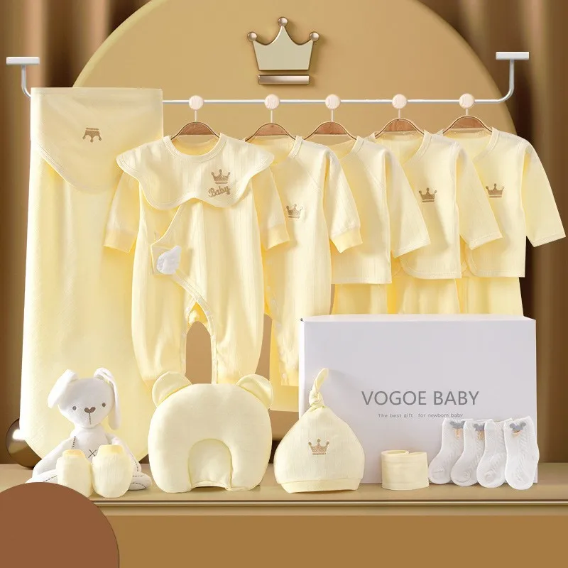 

Baby Clothing 15/18/20 Pieces Newborn Clothes Suit Pure Cotton 0-6M Kids Unisex 0-3M Infants Baby Underwear Set No Box