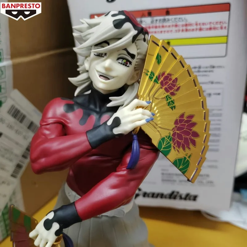 

Bandai Original BANPRESTO Anime Demon Slayer Grandista Doma PVC Action Figure Model Collectible Toy Gifts